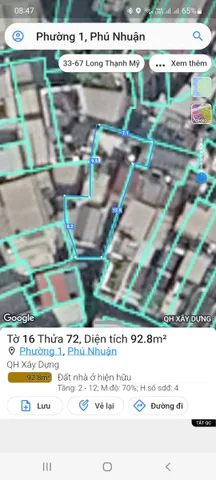 Nhà Đất Hẻm 270 Phan Đình Phùng phường 1 Quận Phú Nhuận
