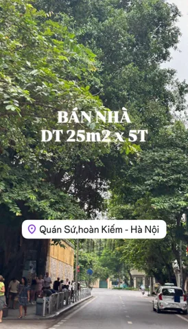 BÁN NHÀ QUÁN SỨ- PHỐ CỔ HOÀN KIẾM – NHÀ ĐẸP 5 TẦNG – 3 MẶT THOÁNG -NHINHR 11TỶ TL