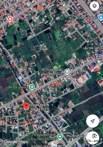BÁN LÔ ĐẤT NHỎ XINH TẠI MINH ĐỨC, ĐỒ SƠN - GIÁ ĐẦU TƯ CỰC TỐT