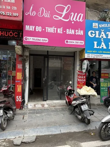 CHÍNH CHỦ Cần Cho thuê cửa hàng tại 57 Trương Định,phường Trương Định, (phường Tương Mai mới) quận Hai Bà Trưng