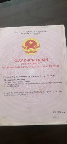 Đất nằm ở khu vực đông dân cư, gần chợ Búng Lái Thiêu, Trường học, trạm y tế.