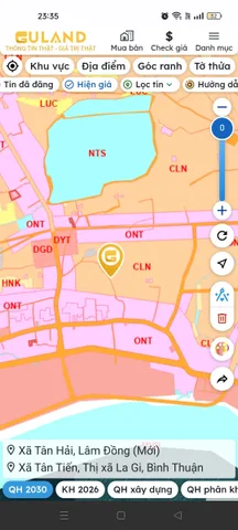 Bán đất 4000m² ngang 68m giá 3.2 tỷ tại Xã Tân Hải
