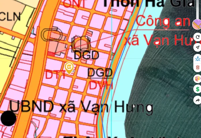 Bán đất 454m² có sẵn 120m² thổ cư ngang 16m giá 6.65 tỷ tại Xã Vạn Hưng