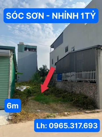 Em vừa được người yêu 60 tuổi cho mảnh đất này nên cần bán nhanh diện tích 100m2, mặt tiền 6m có thể xây ở hoặc đầu tư được luôn