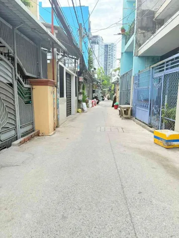 NHÀ CŨ TIỆN XÂY MỚI HẺM 2889 PHẠM THẾ HIỂN, P.7, QUẬN 8, 5M X 22M, SHR, KHÔNG QUY HOẠCH