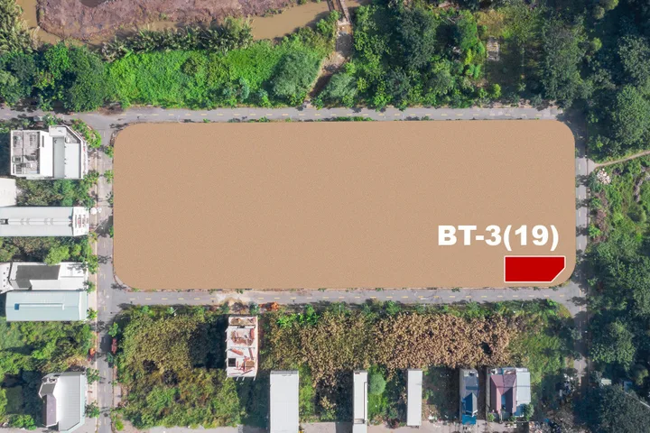 BÁN NỀN GÓC BIỆT THỰ BT3-19 KDC LONG HẬU – HƯỚNG NAM – SỔ HỒNG RIÊNG CHÍNH CHỦ SADECO