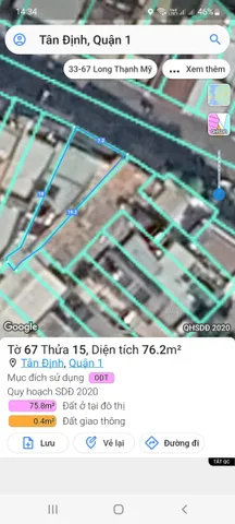 Nhà Đất 1A Thạch Thị Thanh  phường Tân Định Quận 1