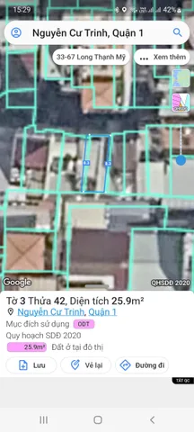 Nhà Đất đường Cống Quỳnh phường Nguyễn Cư Trinh Quận 1