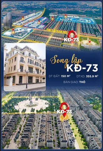 🚨 CẮT GIÁ CỰC HIẾM – SONG LẬP KINH ĐÔ MẶT TIỀN 10M CHỈ 23.X TỶ