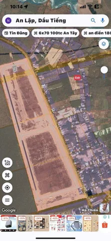 Bán đất 366m² có sẵn 100m² thổ cư ngang 5m giá 900 triệu tại Phường Tây Nam