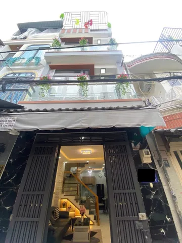 Chú Dũng bán 3 tỷ 850 nhà 44m² đường Đinh Bộ Lĩnh, P26, Bình Thạnh. Xây 3tầng, hẻm 5m