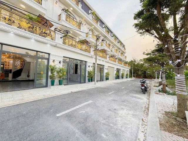 BIỆT THỰ TÂN CỔ ĐIỂN KDC 96 ĐÀO TÔNG NGUYÊN THỊ TRẤN NHÀ BÈ