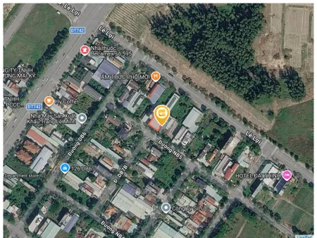 Bán đất 505m² full thổ cư ngang 16.7m giá 15 tỷ tại Đường NB5 Phường Bình Dương