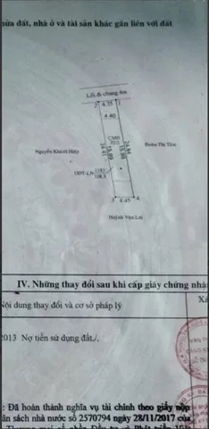 Bán nhà PHÚ HÒA 108,3m² ngang 4,35m giá 3.59 tỷ Phường Phú Lợi 0815422197