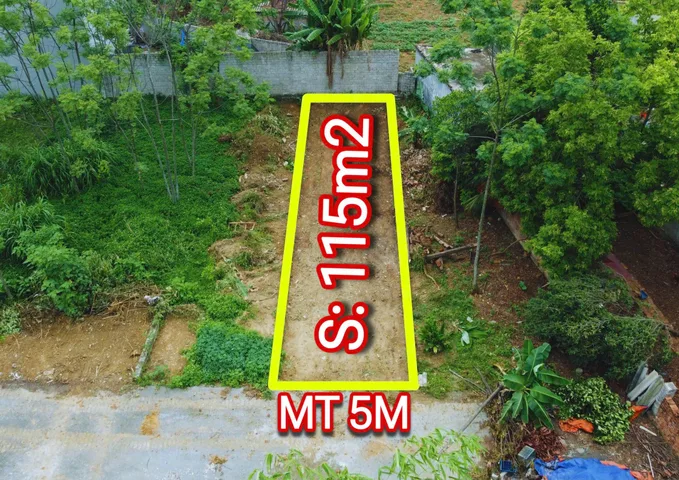 115m² mặt tiền 5m cực đẹp dành cho khách mua xây trọ tại Hòa Lạc