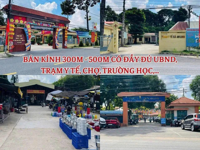BÁN LÔ ĐÁT 520M2, THỔ CƯ 100M2, CÓ SỔ HỒNG, CÁCH CÔNG AN XÃ 200m