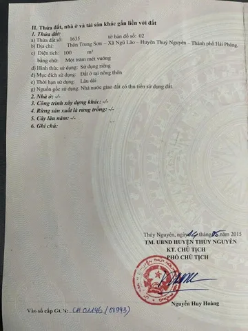 Chính chủ bán lô đất hiếm còn lại mặt đường 359 khu phát triển nhanh nhất Thủy Nguyên, giá giảm sâu