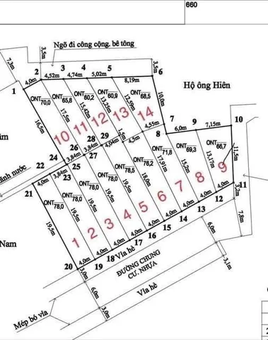 ✨✨✨Bán 66m2 đất ngõ ô tô ngay cạnh chung cư sau chợ Lương Quán, Nam Sơn, giá 1,9x tỷ