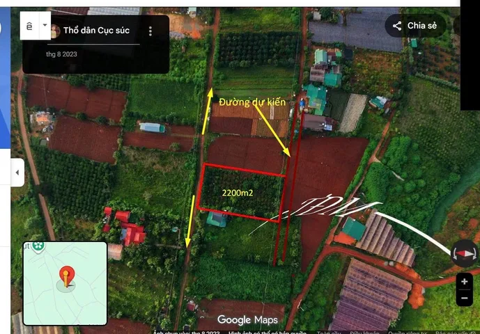 Bán lô đất Tà Nung - Đà Lạt 2200m- 7 tỷ 5- có 300m thổ cư- cách trung tâm tp 15km giá đầu tư🌲
