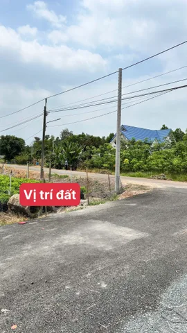 1 Lô góc mặt tiền ngang 6m, đường nhựa gần Ngã tư Chơn Thành