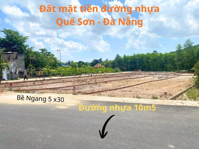 ĐẤT MẶT TIỀN ĐƯỜNG NHỰA 10M5 GẦN CHỢ HƯƠNG AN Chỉ từ 3,5TR/m²
