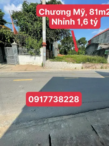 Em chính chủ cần bán lô đất ở Chương Mỹ 81m2, giá chỉ nhỉnh 1,6 tỷ