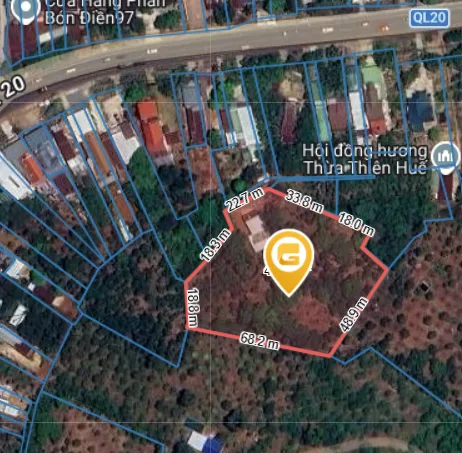 BÁN ĐẤT 4.852,1M², LA NGÀ, ĐỊNH QUÁN