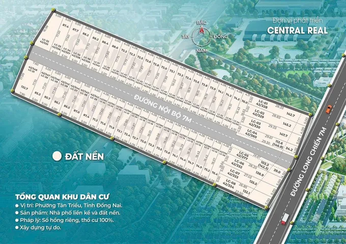 ĐẤT NỀN GIÁ RẺ PHƯỜNG TÂN TRIỀU CHỈ 980TR