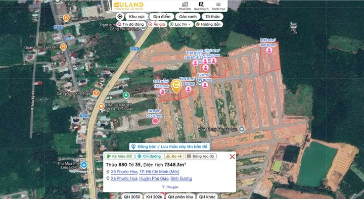 Bán đất 75m² full thổ cư ngang 5m giá 780 triệu tại Xã Phước Hòa