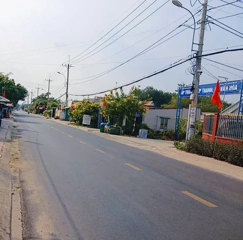 Bán đất mặt tiền buôn bán kinh doanh MT đường Trung Lập trung tâm xã Trung Lập Thượng Củ Chi TPHCM, DT: 5x50m.