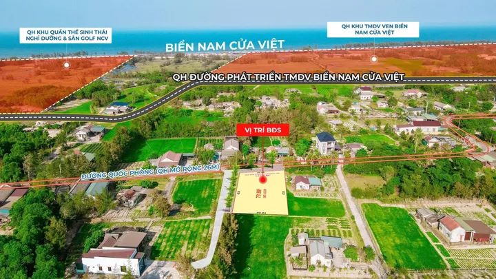 MẶT ĐƯỜNG QUỐC PHÒNG VIEW BIỂN GIÁ ĐẦU TƯ