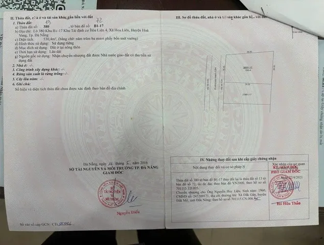 📌📌📌LÀM VIỆC TRỰC TIẾP GIÁ TỐT !!! Bán đất TDC Hòa Liên 4, xã Hòa Liên