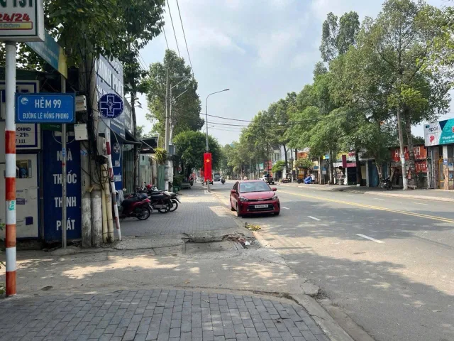 Đất Phú Lợi (phường Phú Lợi-TP.HCM) hẻm 99 Lê Hồng Phong,1/LHP vào 70m vị trí trung tâm hiếm đẹp