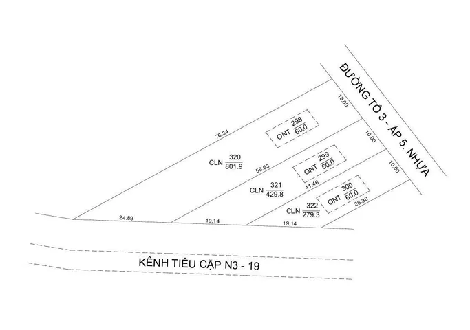 ĐẤT THỔ CƯ 3 LÔ LIỀN KỀ GIÁ 40TR/mn