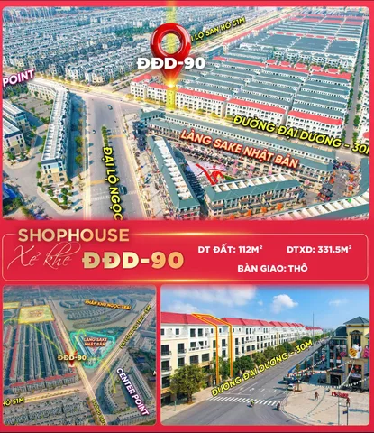 🔥 QUỸ ẨN SHOPHOUSE ĐƯỜNG ĐẠI DƯƠNG – GIÁ TTS CHỈ 20.X TỶ CỰC HIẾM