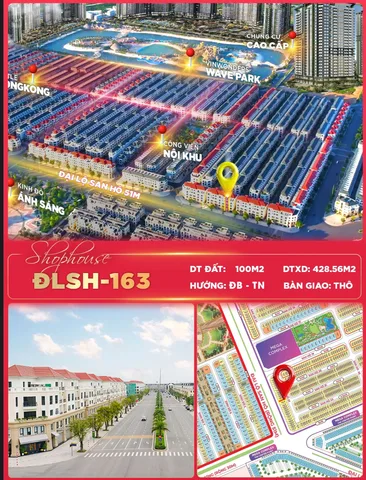 🔥 SHOPHOUSE ĐẠI LỘ SAN HÔ – DIỆN TÍCH XÂY DỰNG 428M² CỰC HIẾM