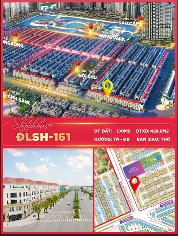 🚨 SHOPHOUSE ĐẠI LỘ SAN HÔ – GIÁ  CHỈ 19.X TỶ SIÊU HIẾM