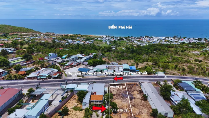 • Bán lô đất VIEW BIỂN mặt tiền đường Nguyễn Thông  – PHAN THIẾT
