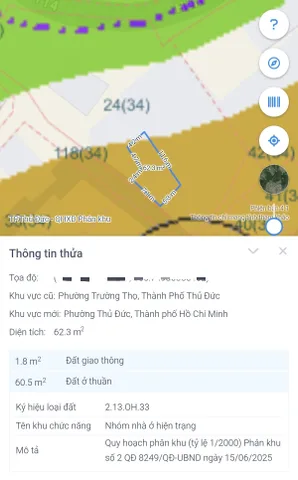 GẦN METRO BÌNH THÁI - SỔ RIÊNG KHÔNG QUY HOẠCH - TƯƠNG LAI MẶT TIỀN ĐƯỜNG ĐỐI DIỆN CÔNG VIÊN
