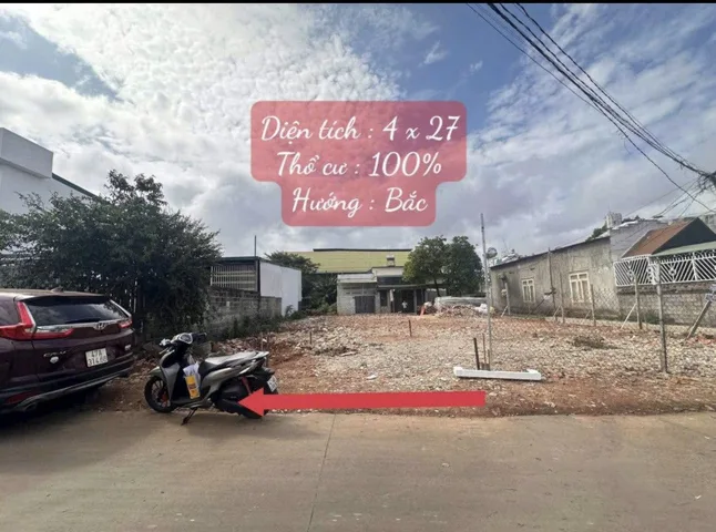 Đất hẻm Y Moan ngay khách sạn Song An 4x27 full thổ cư bán 4tỷ750 thương lượng