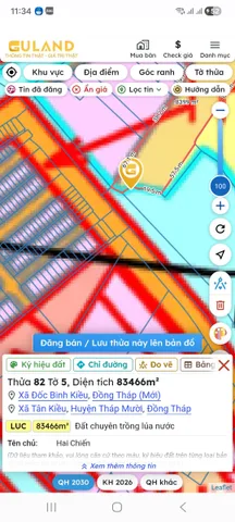 Đất đối diện kdc chợ Tân Kiều