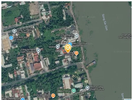 Bán đất 215,6m² có sẵn 193,6m² thổ cư ngang 17m
 giá 37 triệu/m2 tại Phường An Phú Đông Quận 12