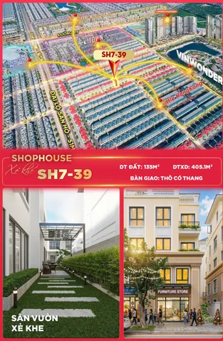 🔥 SHOPHOUSE ĐÔNG NAM – SIÊU PHẨM 405M² GIỮA TRỤC KINH DOANH SẦM UẤT