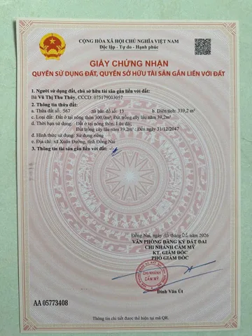 1000m2 300 thổ xuân đường giá 2ty5