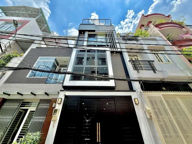 Nhà bán nguyễn thượng hiền hẽm xe hơi, 5 tầng thang máy