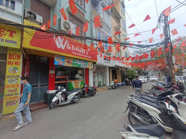 BÁN NHÀ ĐƯỜNG GIÁP NHẤT. NGÃ TƯ SỞ. 48M2 - 5 TẦNG. KINH DOANH.