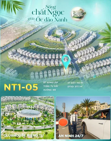 🌿 SONG LẬP 160M² – KHÔNG GIAN AN CƯ THOÁNG ĐẸP GIỮA KHU ĐÔ THỊ HIỆN ĐẠI