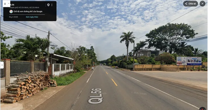 Bán đất 2000m2 có sẵn 100m² thổ cư  giá 4 tỷ tại Đường quốc lộ 56 Xã Châu Đức