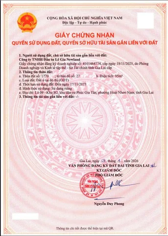 Sở hữu ngay lô đất đường nhựa 7m với giá chỉ từ 17 triệu/m2