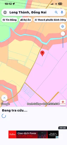 Bàu cạn 2648m2 giá 1ty8/ sào phủ hồng đất đẹp